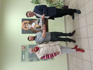 Bild v.l.n.r Regina Hertlein, Martin Wojas, Dr. Stefan Fulst-Blei