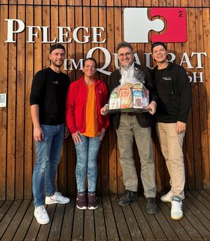 Bild v.l.n.r: Marco Armbrust, Stephanie Klingenmeier, Dr. Stefan Fulst-Blei, Panajotis Neuert