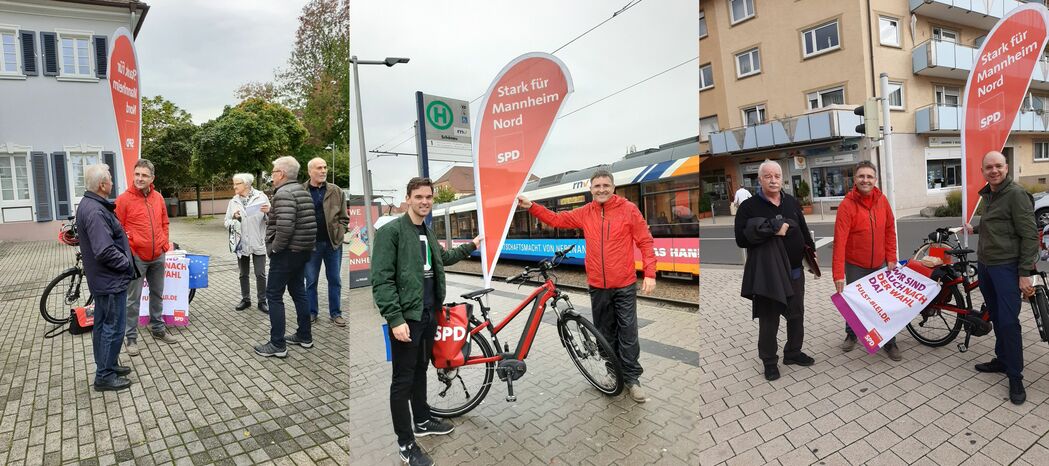 Dr. Stefan FulstBlei MdL vor Ort in den Stadtteilen